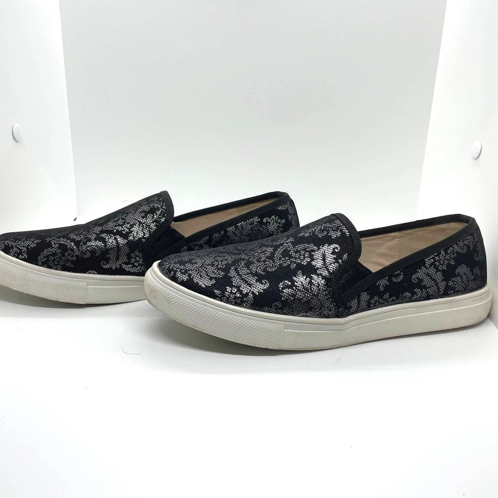 Extreme by Eddie Mark Black Silver Design Loafer 7 - Picture 3 of 8